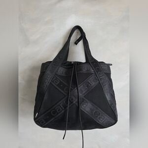 Caraa Athena Small Sport Bag Top Handle Only Black 16x12